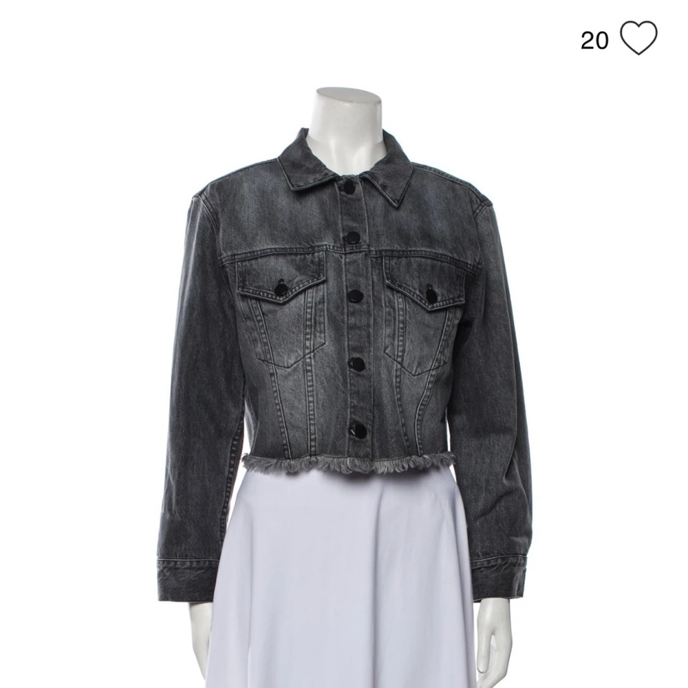 NWOT Alice + Olivia Denim Jean jacket size XS